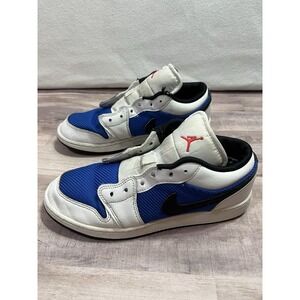 Nike Air Jordan 1 Low SE "White Hyper Royal" Formula 23 Pack FQ8042-100 Size 6Y